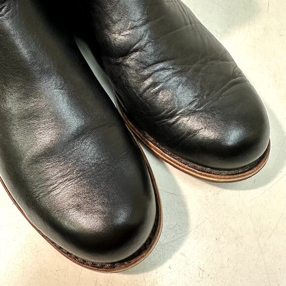 NEW HEELS Rancourt & Co. x Helm Pablo Zip Moto Ankle Boot Black Horween USA 11 D main image 12